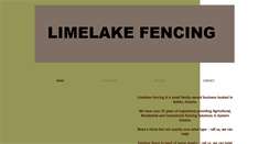 Desktop Screenshot of limelakefencing.com